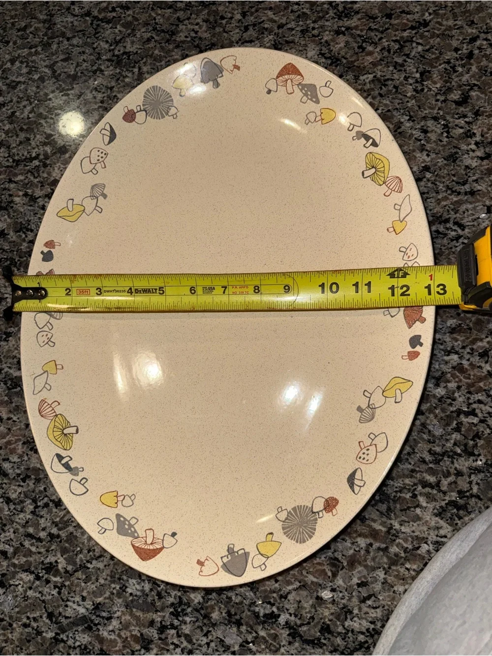 Vintage Franciscan Woodlore Oval Platter (approx 16x 13)